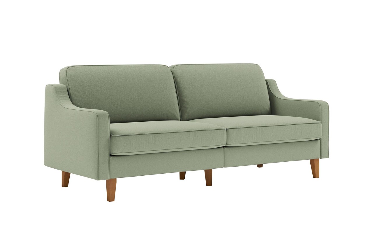 Canapea 3 locuri, Atelier del Sofa, 918CMF1155, Otel, Verde marin / Nuc Canapele